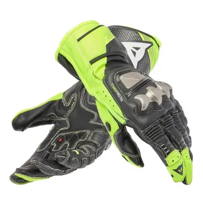 Dainese FULL METAL 7 profi závodní rukavice fluo-žluté/černé Velikost/Provedení: