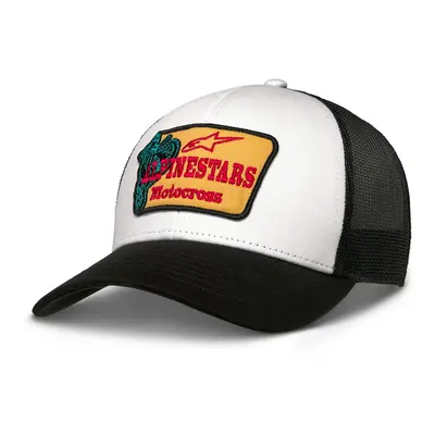 kšiltovka HARDWARE TRUCKER, ALPINESTARS (bílá/černá)