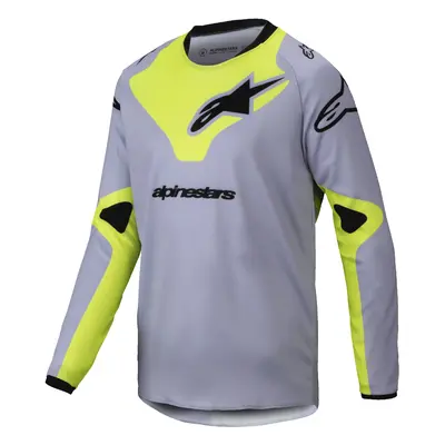 ALPINESTARS dres RACER VEIL, ALPINESTARS, dětský (šedá/žlutá fluo) 2025 Velikost/Provedení: