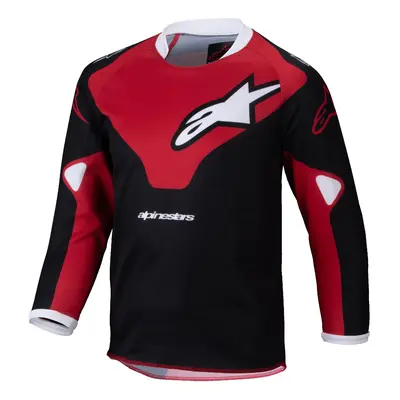 ALPINESTARS dres RACER VEIL KIDS, ALPINESTARS, dětský (černá/červená) 2025 Velikost/Provedení: