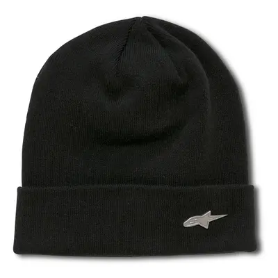 čepice METAL LOGO CUFF BEANIE, ALPINESTARS (černá)