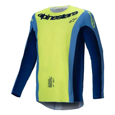 dres TECHSTAR MELT, ALPINESTARS (žlutá fluo/modrá) 2025 Velikost/Provedení: