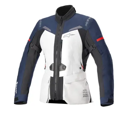 ALPINESTARS bunda STELLA ST-7 GORE-TEX, ALPINESTARS, dámská (světle šedá/modrá/černá) 2025 Velik