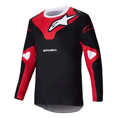 dres RACER VEIL, ALPINESTARS (černá/červená) 2025 Velikost/Provedení: