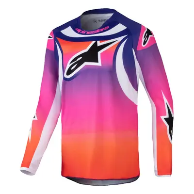 ALPINESTARS dres RACER WURX, ALPINESTARS, dětský (multicolor/bílá) 2025 Velikost/Provedení: