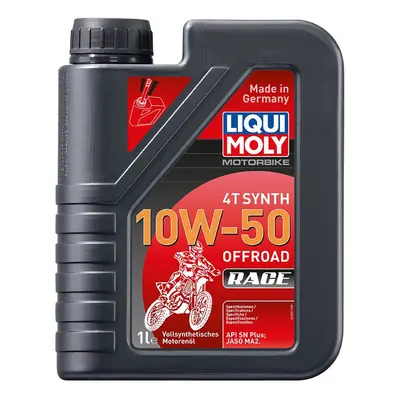 LIQUI MOLY Motorbike 4T Synth 10W50 Offroad Race, plně syntetický motorový olej 1 l