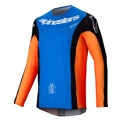 dres TECHSTAR MELT, ALPINESTARS (oranžová/modrá) 2025 Velikost/Provedení: