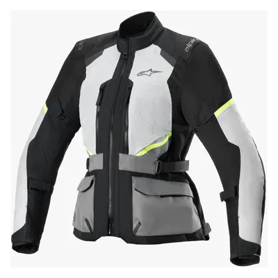 ALPINESTARS bunda STELLA ANDES AIR DRYSTAR, ALPINESTARS, dámská (světle šedá/tmavě šedá/černá/žl