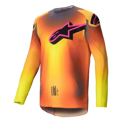 dres SUPERTECH LIPAN, ALPINESTARS (žlutá/růžová) 2025 Velikost/Provedení: