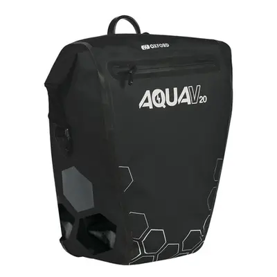 boční brašna AQUA V20 QR, OXFORD (černá, s rychloupínacím systémem, objem 20l, 1ks)