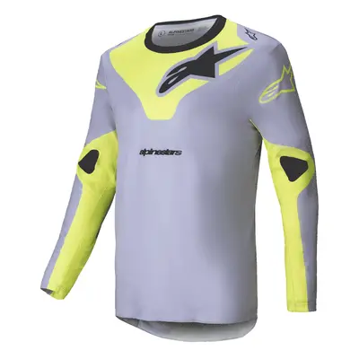 dres RACER VEIL, ALPINESTARS (šedá/žlutá fluo) 2025 Velikost/Provedení: