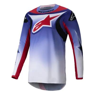 dres FLUID WURX, ALPINESTARS (fialová/červená) 2025 Velikost/Provedení: