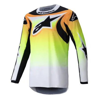 dres FLUID WURX, ALPINESTARS (žlutá/černá) 2025 Velikost/Provedení: