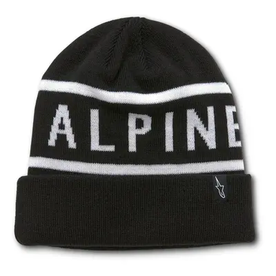 čepice WORDY CUFF BEANIE, ALPINESTARS (černá/bílá)