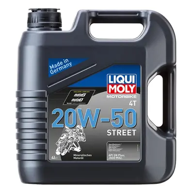 LIQUI MOLY Motorbike 4T 20W50 Street, minerální motorový olej 4 l