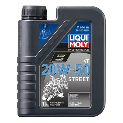 LIQUI MOLY Motorbike 4T 20W50 Street, minerální motorový olej 1 l