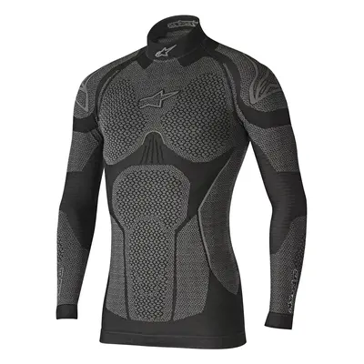 termotriko s dlouhým rukávem RIDE TECH WINTER, ALPINESTARS (šedé/černé) 2025 Velikost/Provedení: