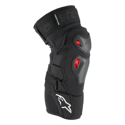 chrániče kolen BIONIC PRO PLASMA, ALPINESTARS (černá/červená/bílá) 2025 Velikost/Provedení: