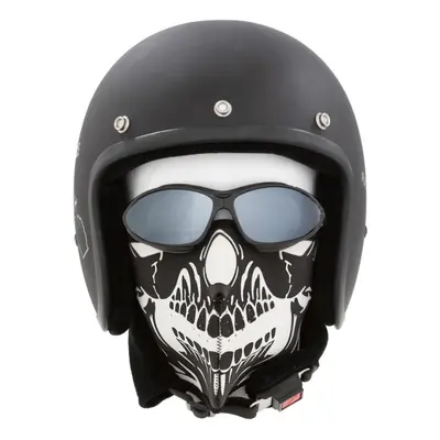 Obličejová maska Highway Hawk SKULL BLACK