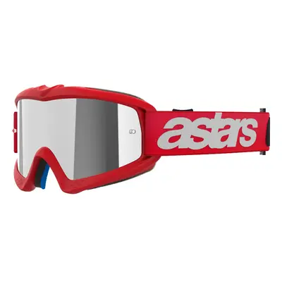 ALPINESTARS brýle VISION YOUTH BLAZE, ALPINESTARS, dětské (červená, zrcadlové stříbrné plexi) 20