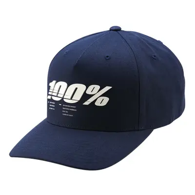 kšiltovka 100% - STAUNCH Snapback modrá (vel. UNI)