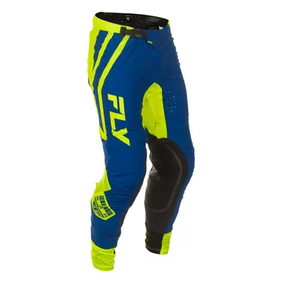 kalhoty LITE LANCER, FLY RACING - USA 2025 (modrá/hi-vis) Velikost/Provedení: