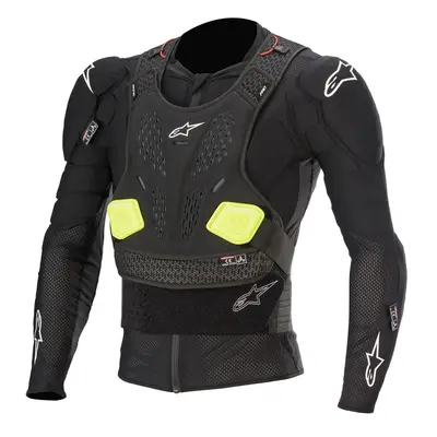 chránič těla BIONIC PRO, ALPINESTARS (černá/žlutá fluo) 2024 Velikost/Provedení: