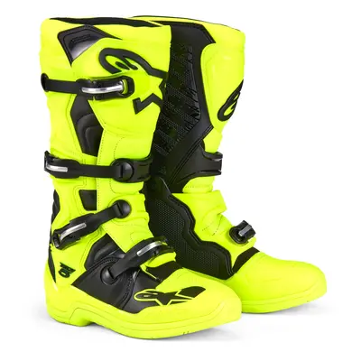 boty TECH 5, ALPINESTARS (žlutá fluo/černá) 2025 Velikost/Provedení: