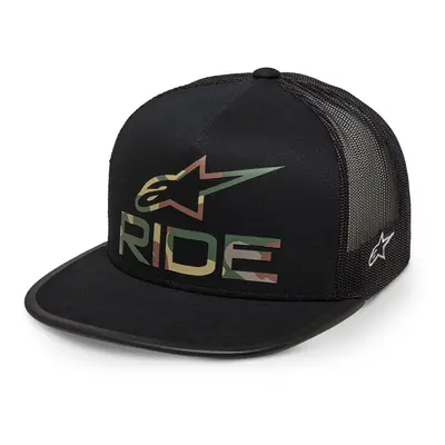 kšiltovka RIDE 4.0 CAMO TRUCKER, ALPINESTARS (černá)