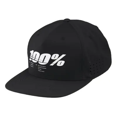 kšiltovka 100% - DRIVE Snapback černá (vel. UNI)