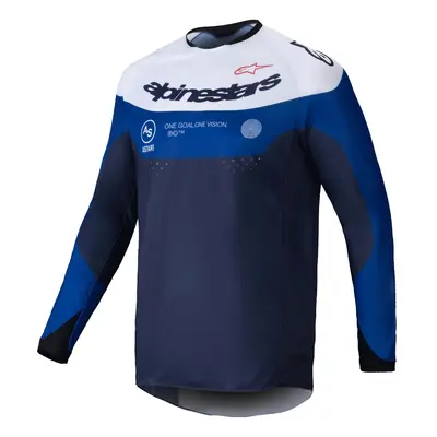 dres PRO-DURA, ALPINESTARS (modrá/bílá) 2025 Velikost/Provedení: