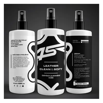 4SR LEATHER CLEAN&SOFT čištění a zjemnění kůže