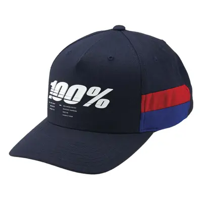 kšiltovka 100% - LOYAL X-Fit Snapback modrá (vel. UNI)