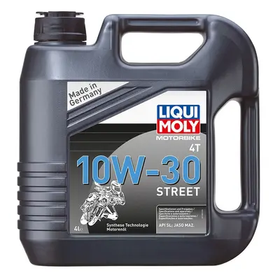 LIQUI MOLY Motorbike 4T 10W30 Street, polosyntetický motorový olej 4 l