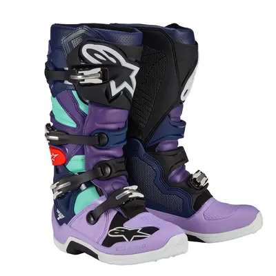 boty TECH 7 limitovaná edice IMPERIAL, ALPINESTARS (modrá) 2024 Velikost/Provedení: