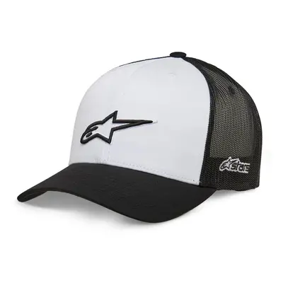 kšiltovka AGELESS OUTLINE TRUCKER, ALPINESTARS (bílá/černá)