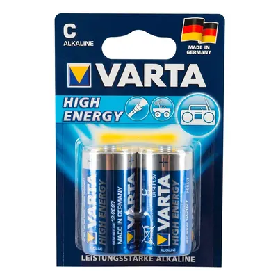 2 Varta C Baterie