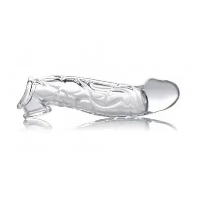 Size Matters Clear Extender Curved Penis Sleeve