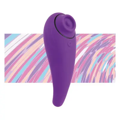 FeelzToys FemmeGasm Tapping & Tickling Vibrator Purple