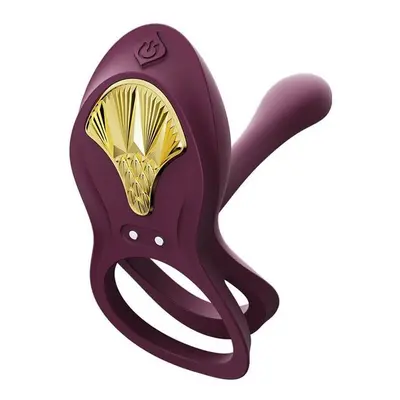 Zalo Bayek Cockring Vibrator with Remote Control Purple