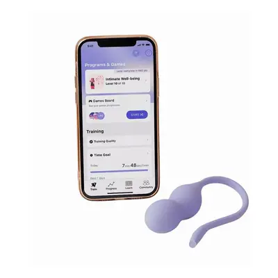 Perifit Care+ Pelvic Floor Trainer App Controlled Lilac