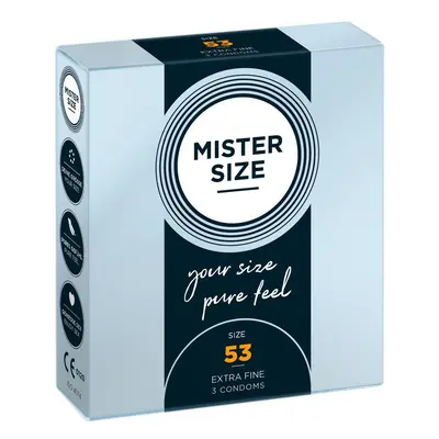 Mister Size Thin 53mm 3ks