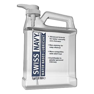 Swiss Navy Waterbased Lube Lubrikant na vodní bázi 3785 ml