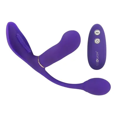 GoGasm Pussy & Ass Vibrator Purple