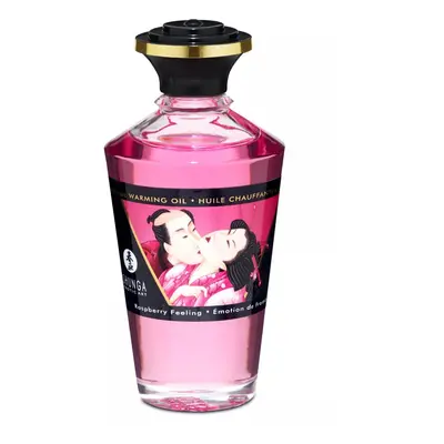 Shunga Aphrodisiac Warming Oil Raspberry Feeling 100ml