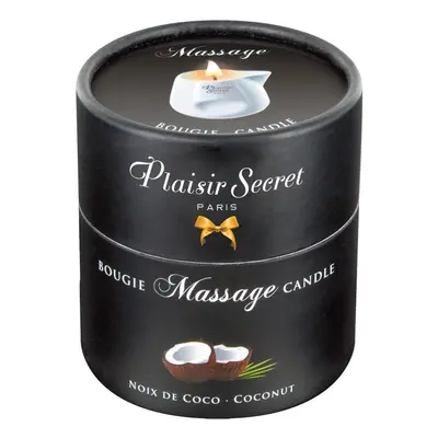 Masážní svíčka Plaisirs Secrets Candle Coconut (80 ml)