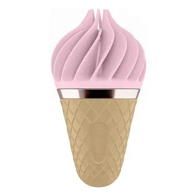 Satisfyer Sweet Treat růžovo hnědý