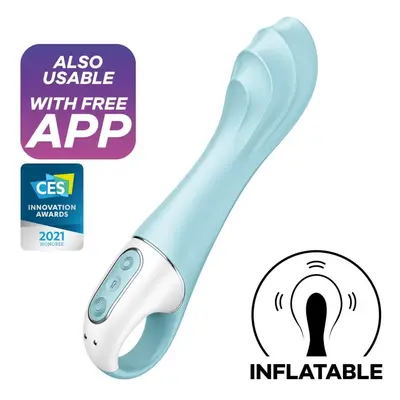 Satisfyer Air Pump Vibrator 5+ Blue