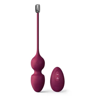 Dorcel Love Balls Vibrating Kegel Balls with Remote Control Plum