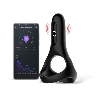 Magic Motion Rise Smart Wearable Cockring Black